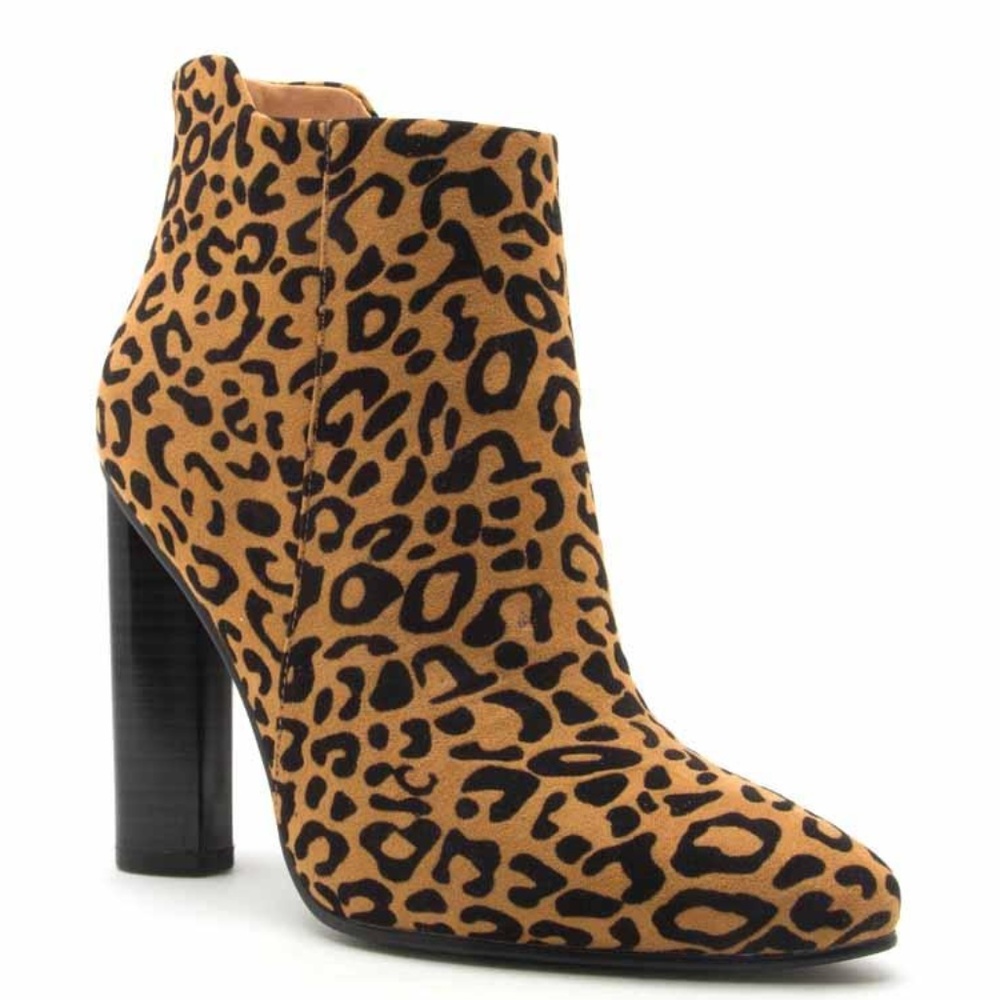 Leopard Bootie